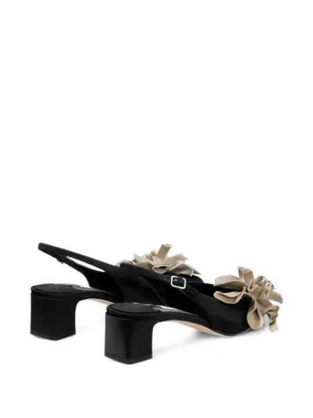 Pantofi cu toc Jimmy Choo slingback negru