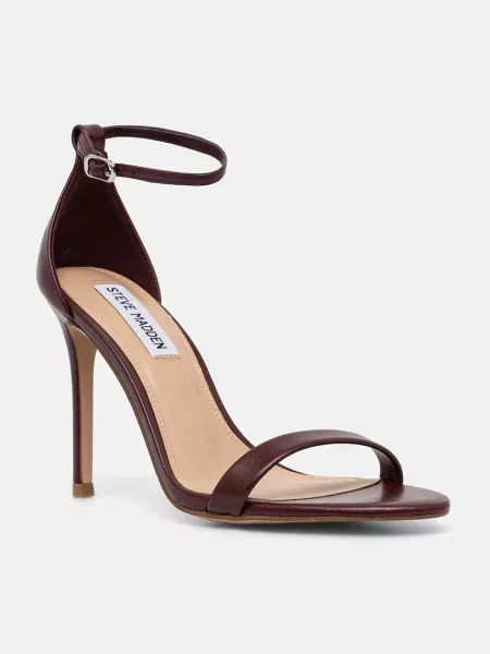 Кожени сандали Steve Madden Tecy бордо