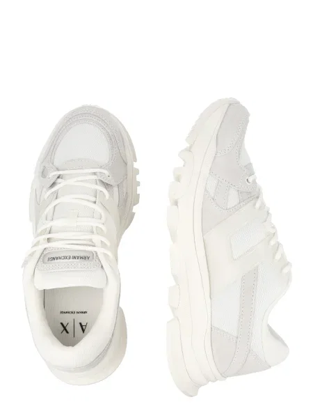 Armani Exchange Sneakersy Écru béžová