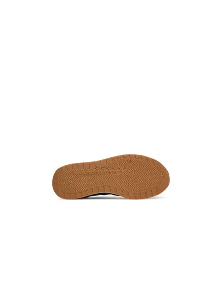 Laisvalaikio batai Tommy Hilfiger Th Runner Suede Monogram Tamsiai mėlyna