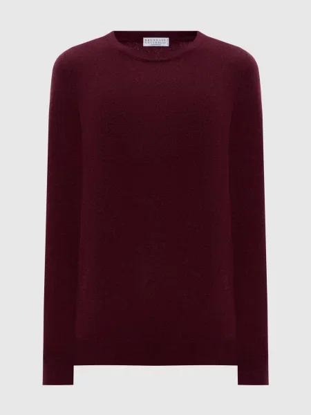 Свитер Brunello Cucinelli бордовый