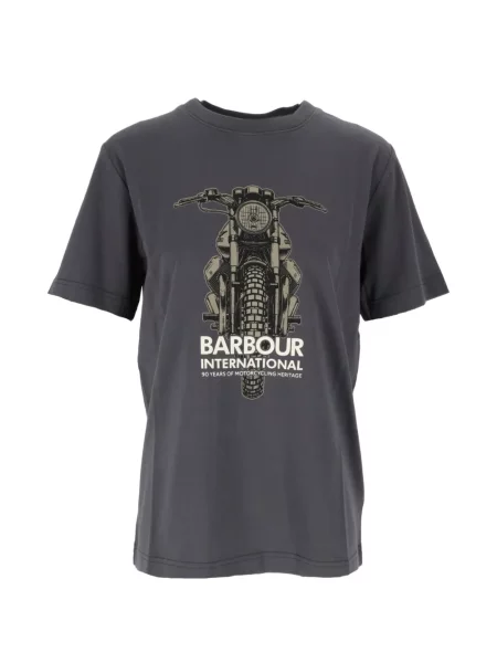 Tricou Barbour cu imagine gri