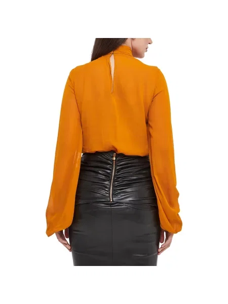 Blúzka Elisabetta Franchi oranžová