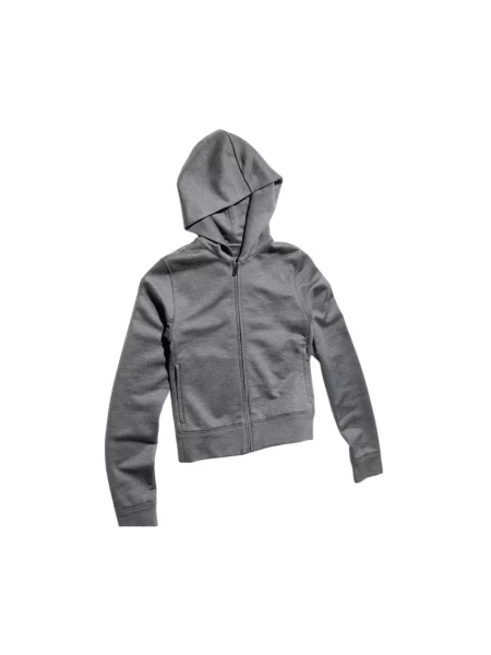 Bluza z kapturem Gucci z kapturem szara