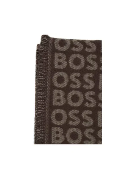 Szal Boss brązowa
