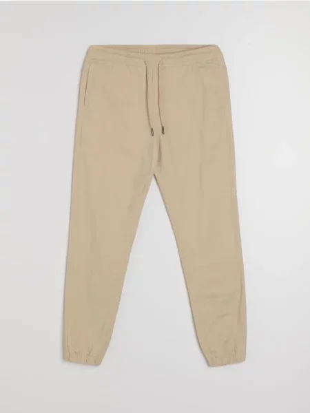 Sinsay kalhoty Jogger béžová