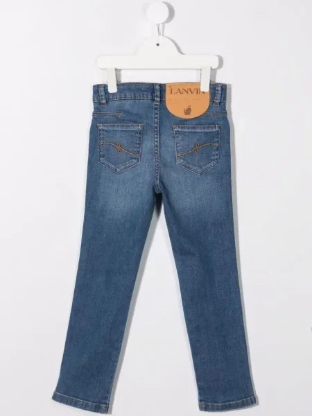 Jeansy dziecięce Lanvin Enfant niebieskie