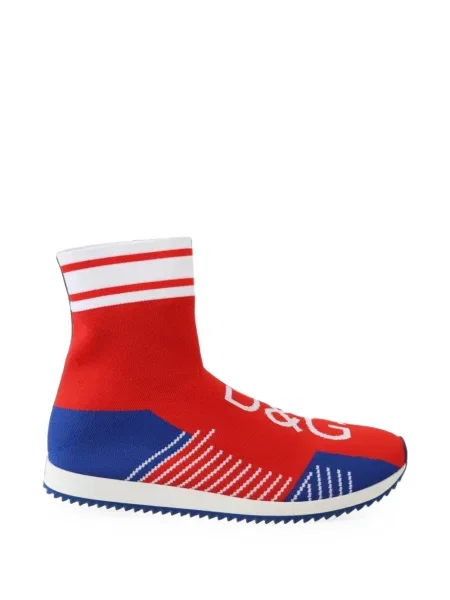 Sneakerși Dolce & Gabbana Sorrento cu imagine roșu