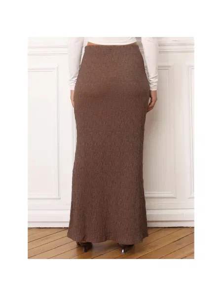 Suknja La Modeuse smeđa