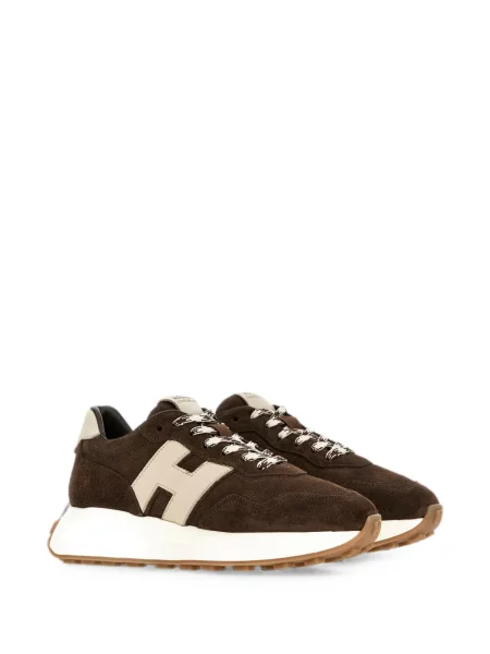 Sneakerși Hogan maro