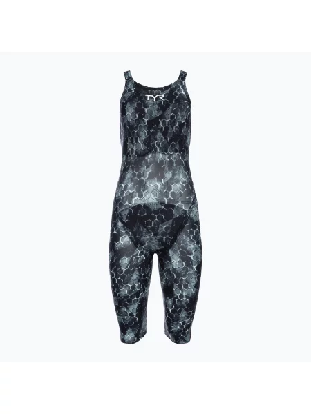 Jednodílné plavky TYR Avictor Closed Back black/grey černé