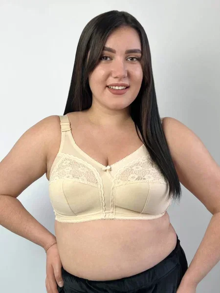 Мягкий бюстгальтер без косточек білий