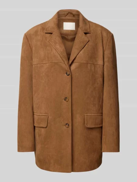 Długi żakiet z listwą guzikową Leger By Lena Gercke