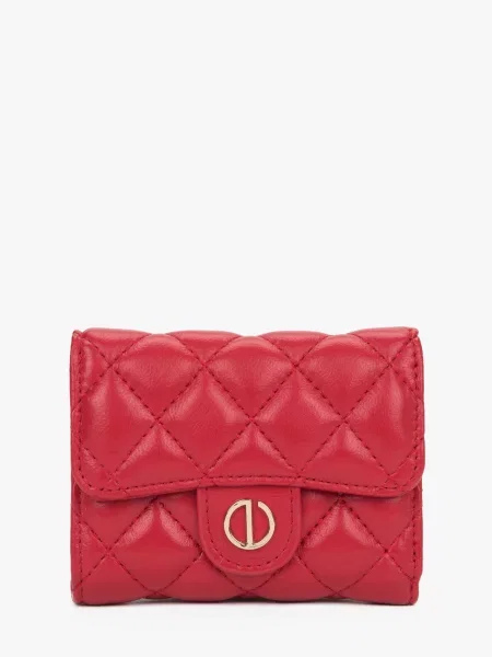 Estro Портмоне Шкіра червоний