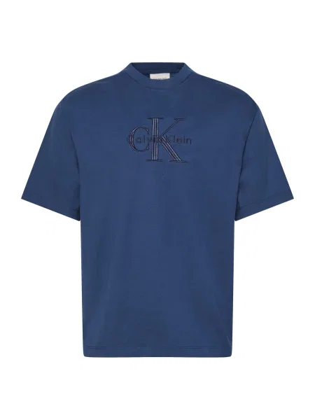 Τζιν πουκάμισο Calvin Klein Jeans μπλε