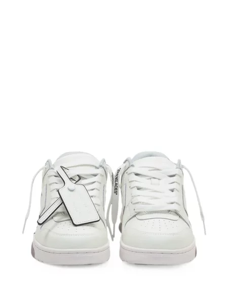 Sneakerși Off-white business alb