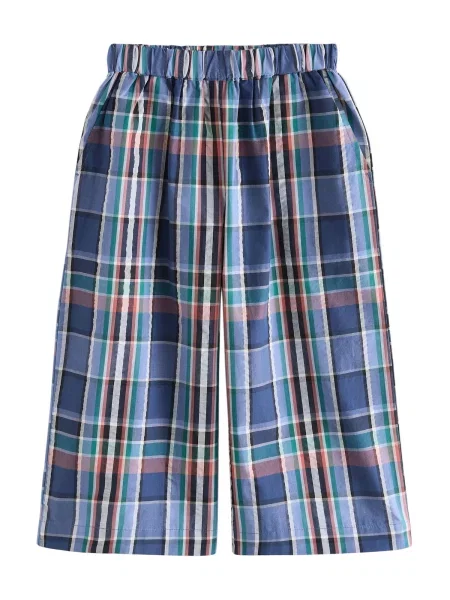 Next Pantaloni albastru noapte / albastru deschis / roșu deschis negru