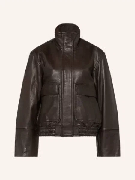 Tommy Hilfiger Skórzana Kurtka braun