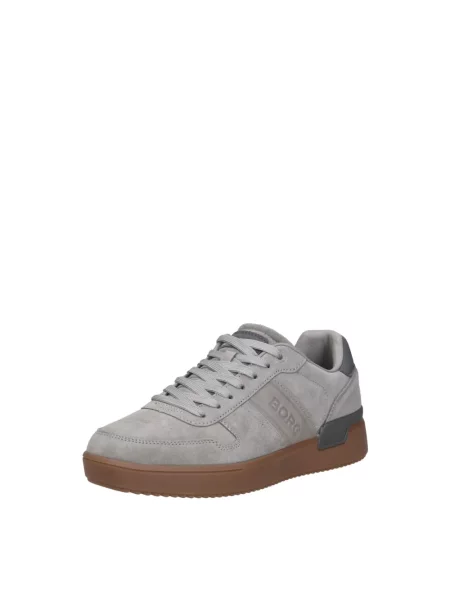Lniane sneakersy Björn Borg szare