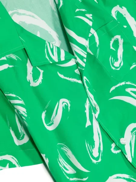 Dětska košile Msgm zelená
