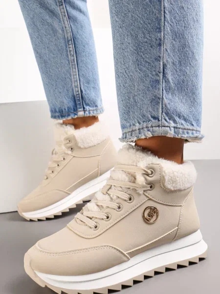 Sneakerși Inny bej