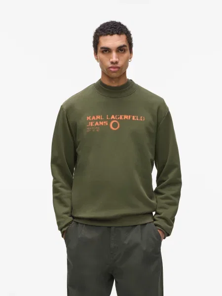 Hanorac Karl Lagerfeld Jeans verde