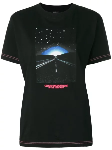 Tricou County Of Milan cu imagine negru