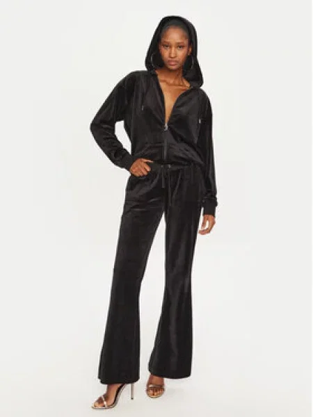 Juicy Couture Mikina Halan Oversize černá