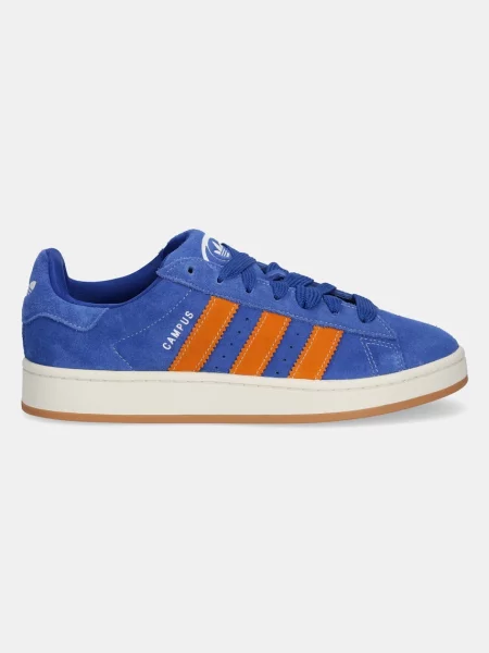 Σουέτ αθλητικά παπούτσια adidas Originals Campus μπλε