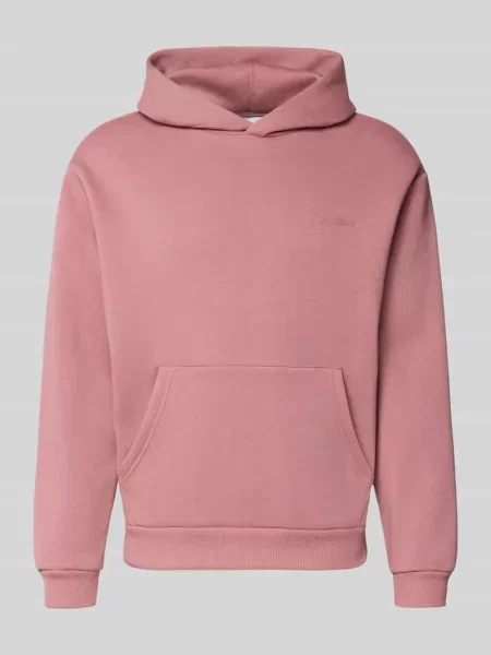 Bluza z kapturem z nadrukiem z logo Review