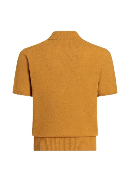 Rövid póló Dolce & Gabbana sárga