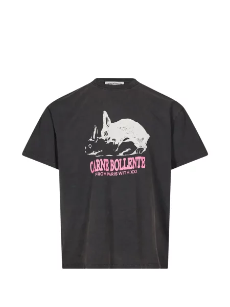 Tricou Carne Bollente cu imagine negru