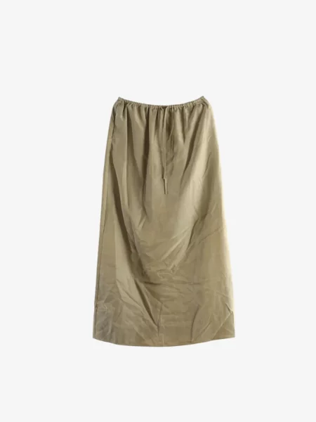 Fusta maxi Amomento cu cordon verde