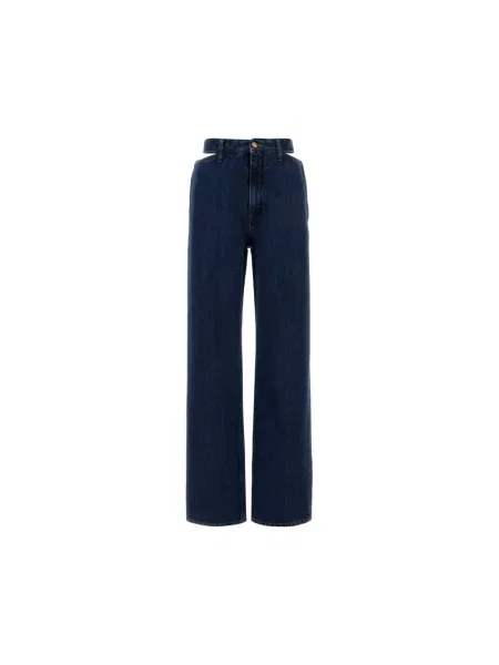 Jeansy Jil Sander niebieskie