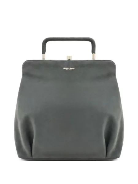 Geantă Giorgio Armani gri