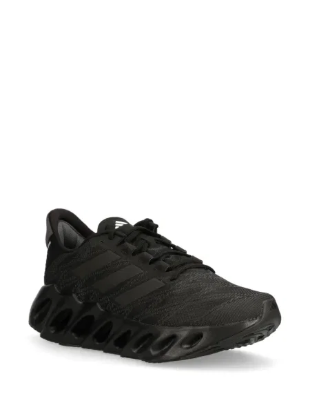 Бягане топ Adidas изрязани с принт бяло