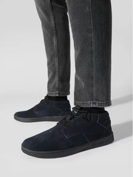 Gležnjače CAT Footwear Pause Mid Shoe crna