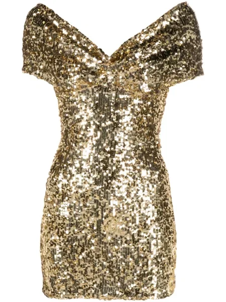Rochie Atu Body Couture auriu