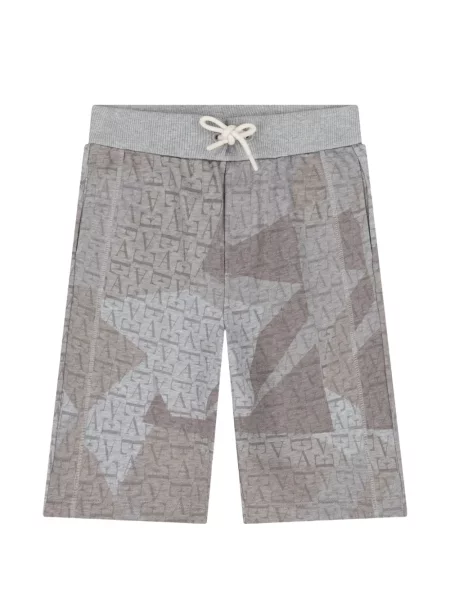 Szorty dziecięce Emporio Armani szare