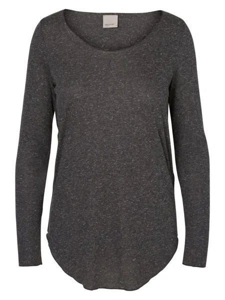 VERO MODA Tričko VMLUA antracitová