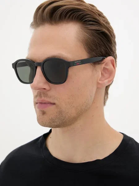 Gucci ochelari de soare pentru bărbați negru