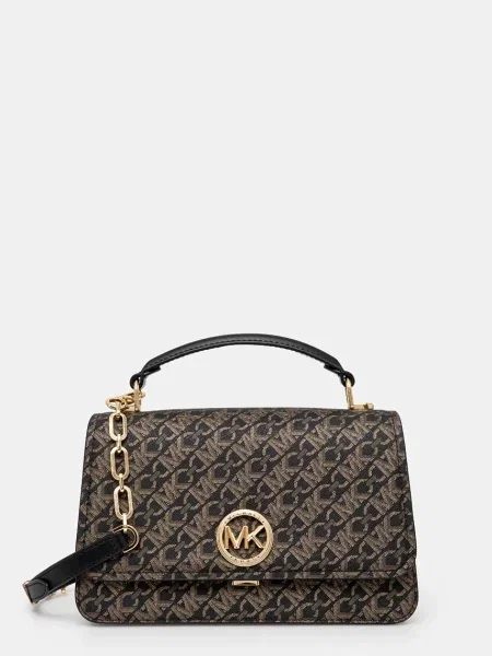 Pungă cosmetică Michael Michael Kors maro