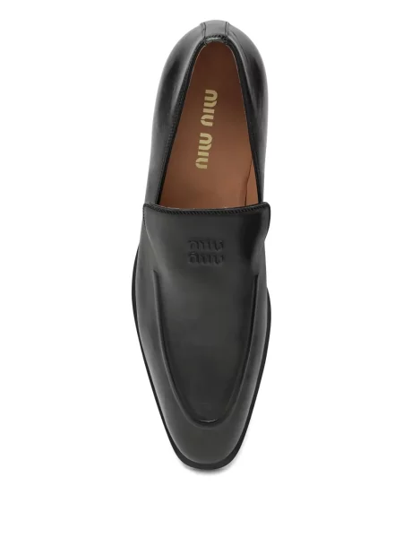 Pantofi loafer Miu Miu negru