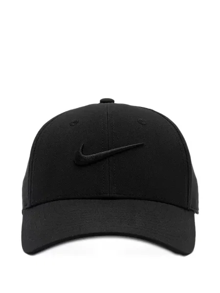 Șapcă Nike tricotate cu imagine cu decolteu rotund albastru