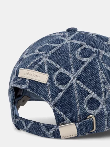 Calvin Klein Czapka Jeansowa blau niebieska
