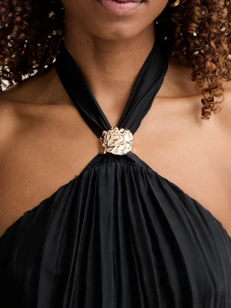 Haveone сукня з шовком