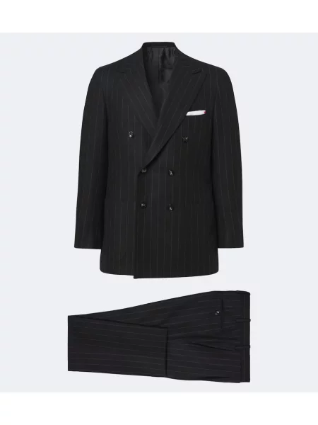 Costum Kiton de lână negru