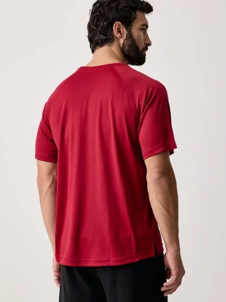 Nike T-shirt treningowy Flex Dri-FIT czerwona