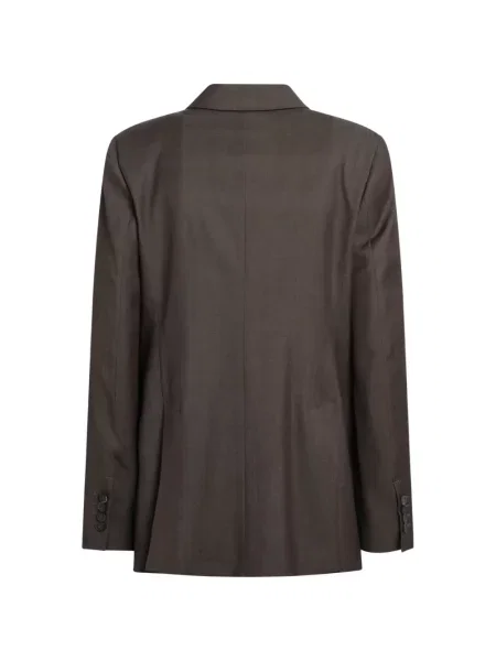 Sacou Max Mara cu două rânduri de nasturi maro