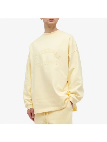 Koszulka Fear Of God Essentials żółta